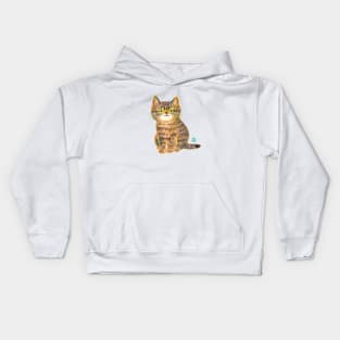 Staring Cat Kids Hoodie